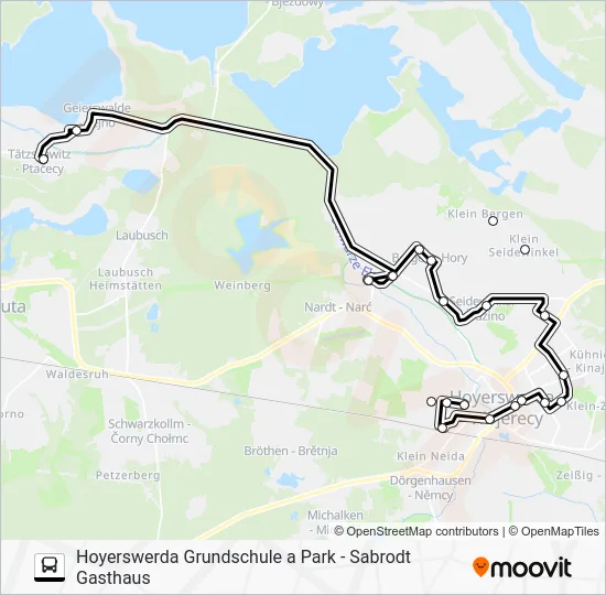 Автобус 792: карта маршрута