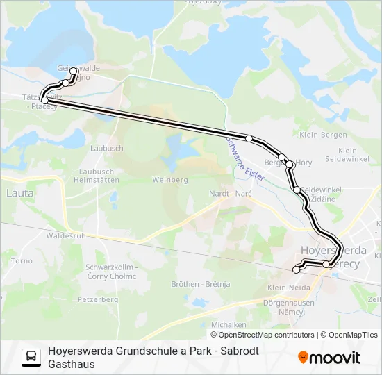 Автобус 792: карта маршрута