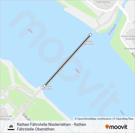 F 7 Ferry Line Map