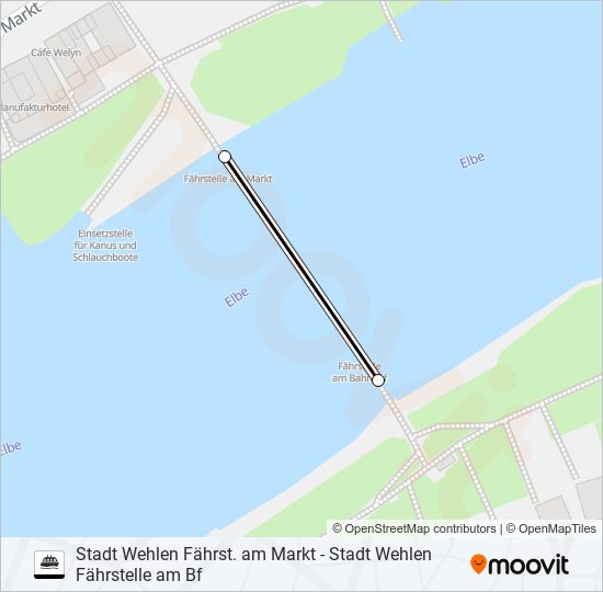 F 8 ferry Line Map