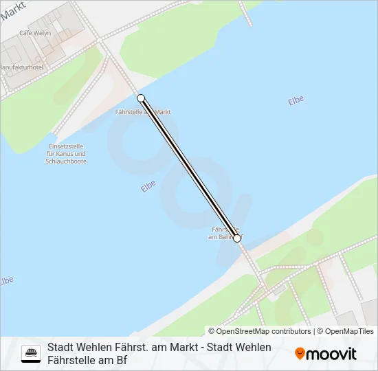 F 8 Ferry Line Map