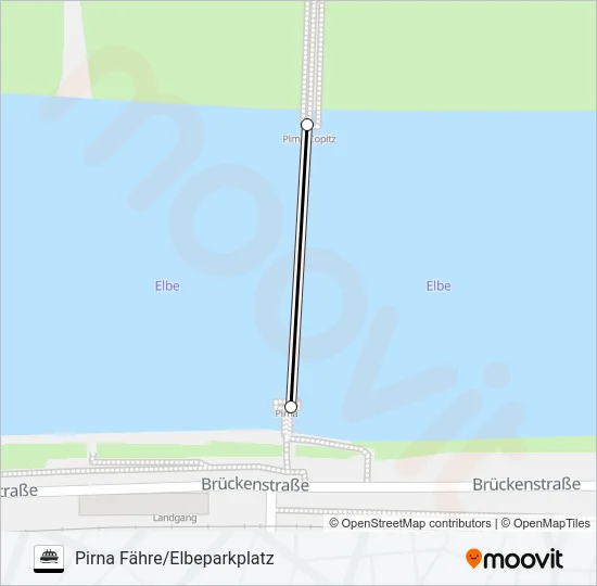 F 9 Ferry Line Map