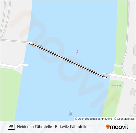 F 10 Ferry Line Map