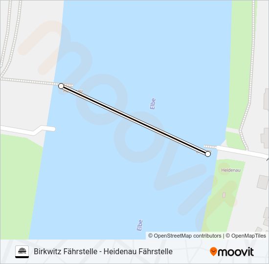 Паром F 10: карта маршрута