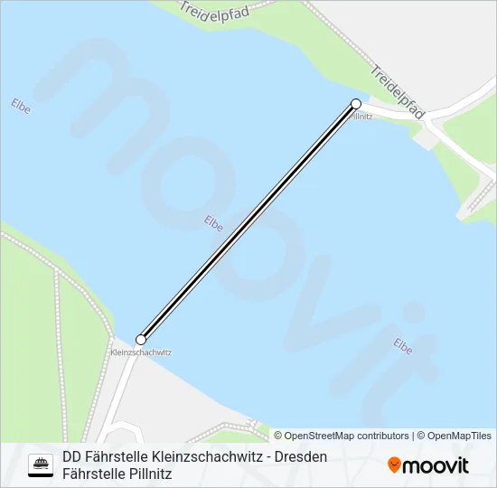 F 14 Ferry Line Map