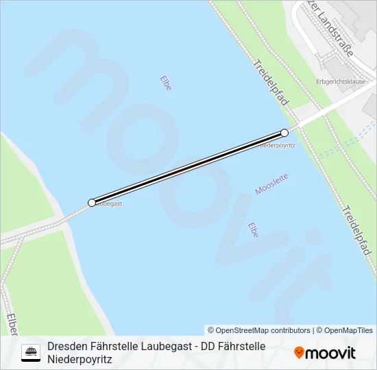 F 16 Ferry Line Map