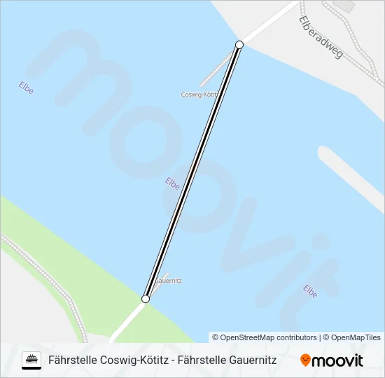 F 24 Ferry Line Map