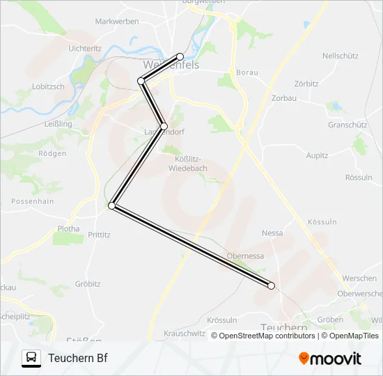 Автобус EV: карта маршрута