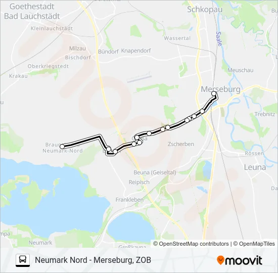 A Bus Line Map