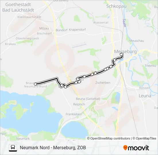 A Bus Line Map