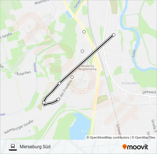 A Bus Line Map