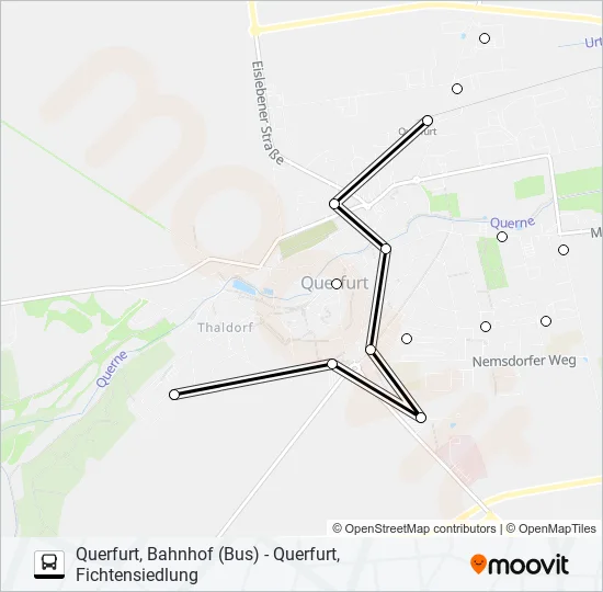 A Bus Line Map