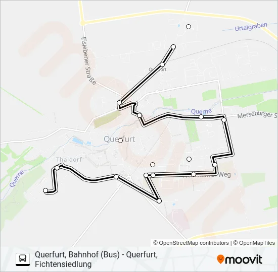 A Bus Line Map