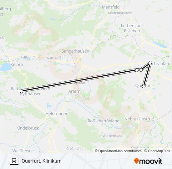 Автобус 704: карта маршрута