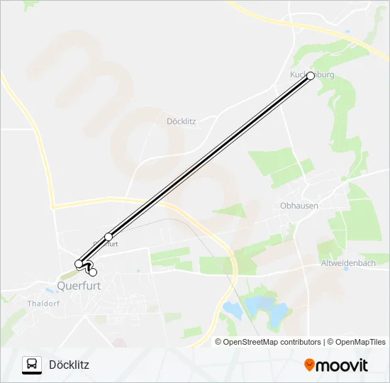 704 Bus Line Map