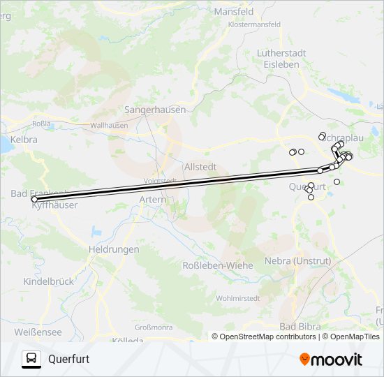 Автобус 704: карта маршрута