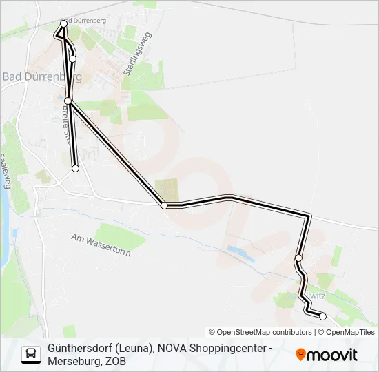 737 Bus Line Map