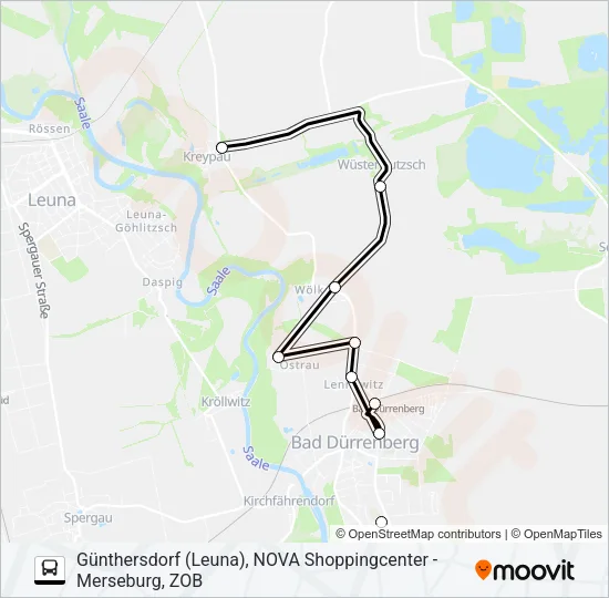 737 Bus Line Map
