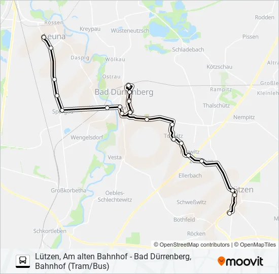 Автобус 742: карта маршрута