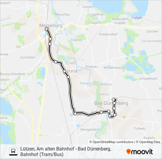 Автобус 742: карта маршрута