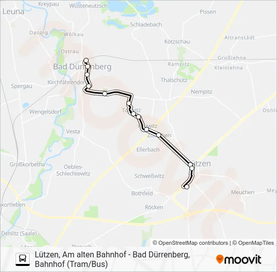 Автобус 742: карта маршрута