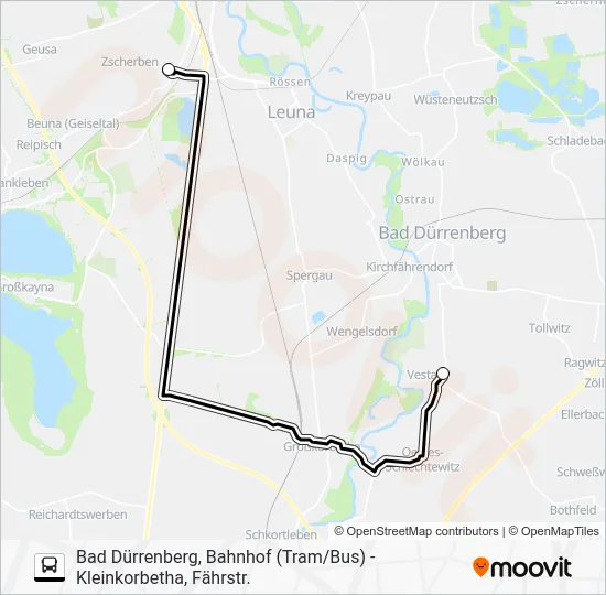 Автобус 744: карта маршрута