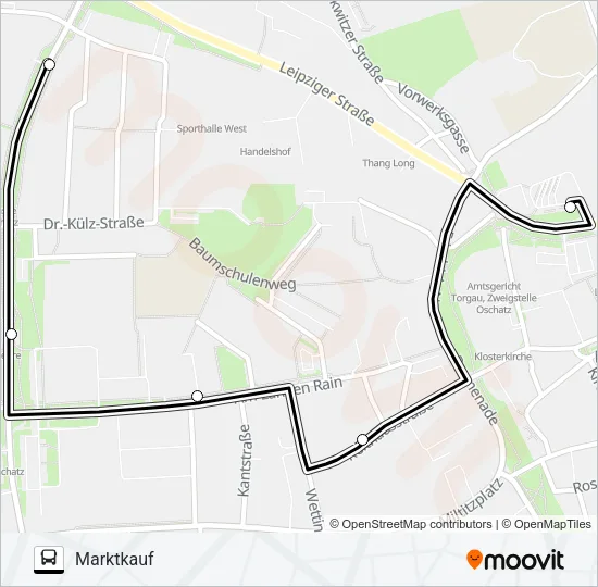 A Bus Line Map