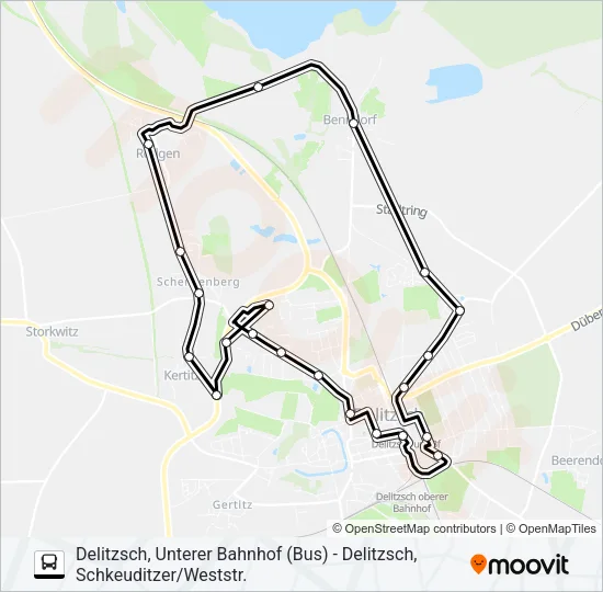C Bus Line Map