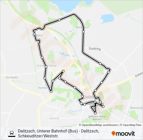 C Bus Line Map