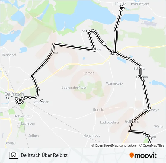 Автобус 204: карта маршрута