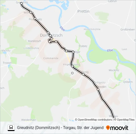 Автобус 759: карта маршрута
