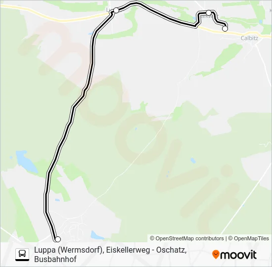 Автобус 819: карта маршрута