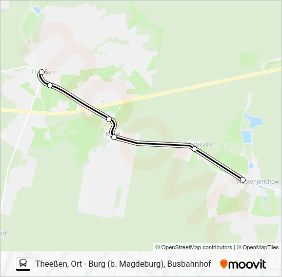 Автобус 703: карта маршрута