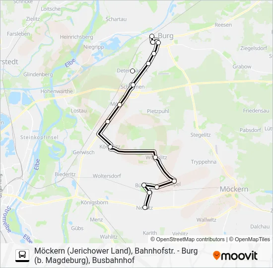 Автобус 710: карта маршрута
