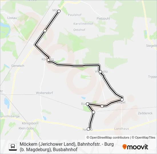 Автобус 710: карта маршрута