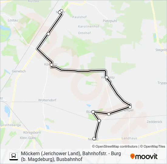 Автобус 710: карта маршрута