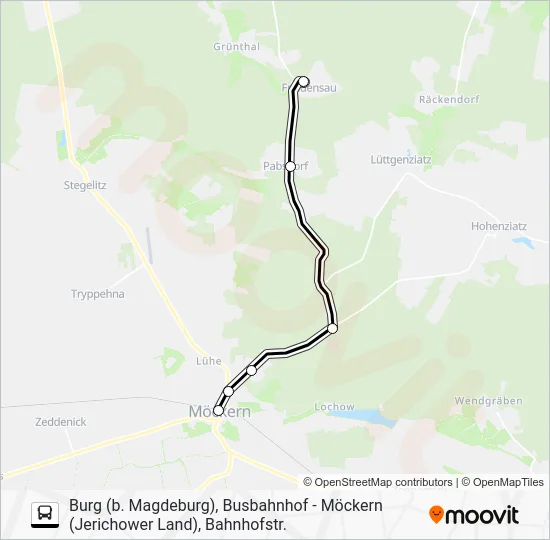 Автобус 711: карта маршрута