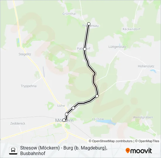 Автобус 711: карта маршрута