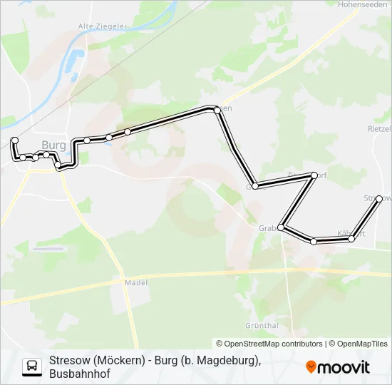 Автобус 711: карта маршрута