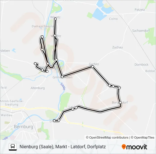 123 Bus Line Map