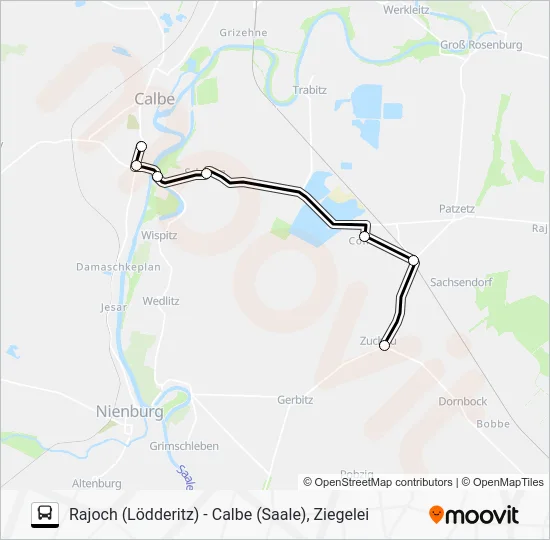 Автобус 136: карта маршрута