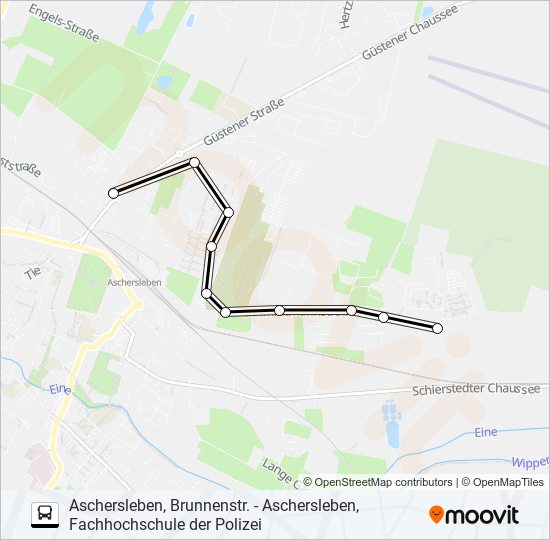 142 Route: Schedules, Stops & Maps - Aschersleben Fachhochschule (Updated)