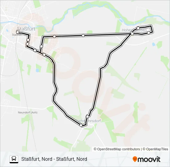 151 Bus Line Map