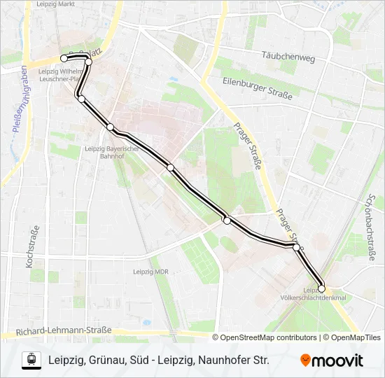 2 Light Rail Line Map