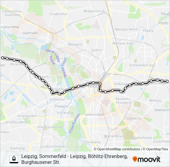 7 Light Rail Line Map