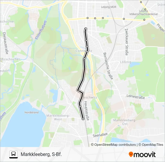 Автобус 70: карта маршрута