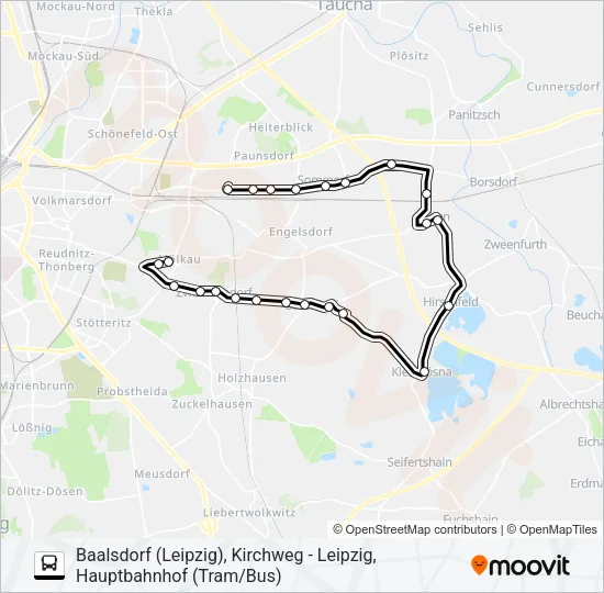 Автобус 73: карта маршрута