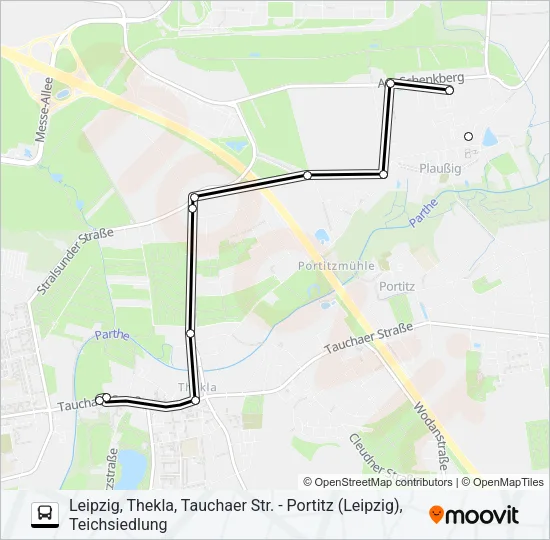 Автобус 82: карта маршрута