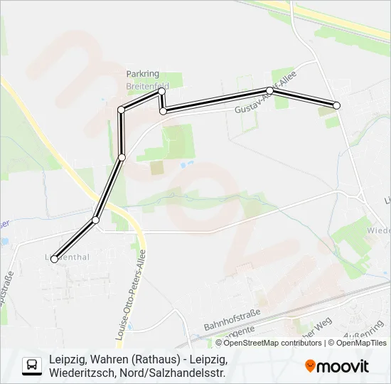 Автобус 88: карта маршрута