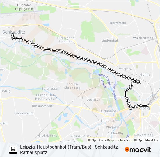 Автобус N4: карта маршрута